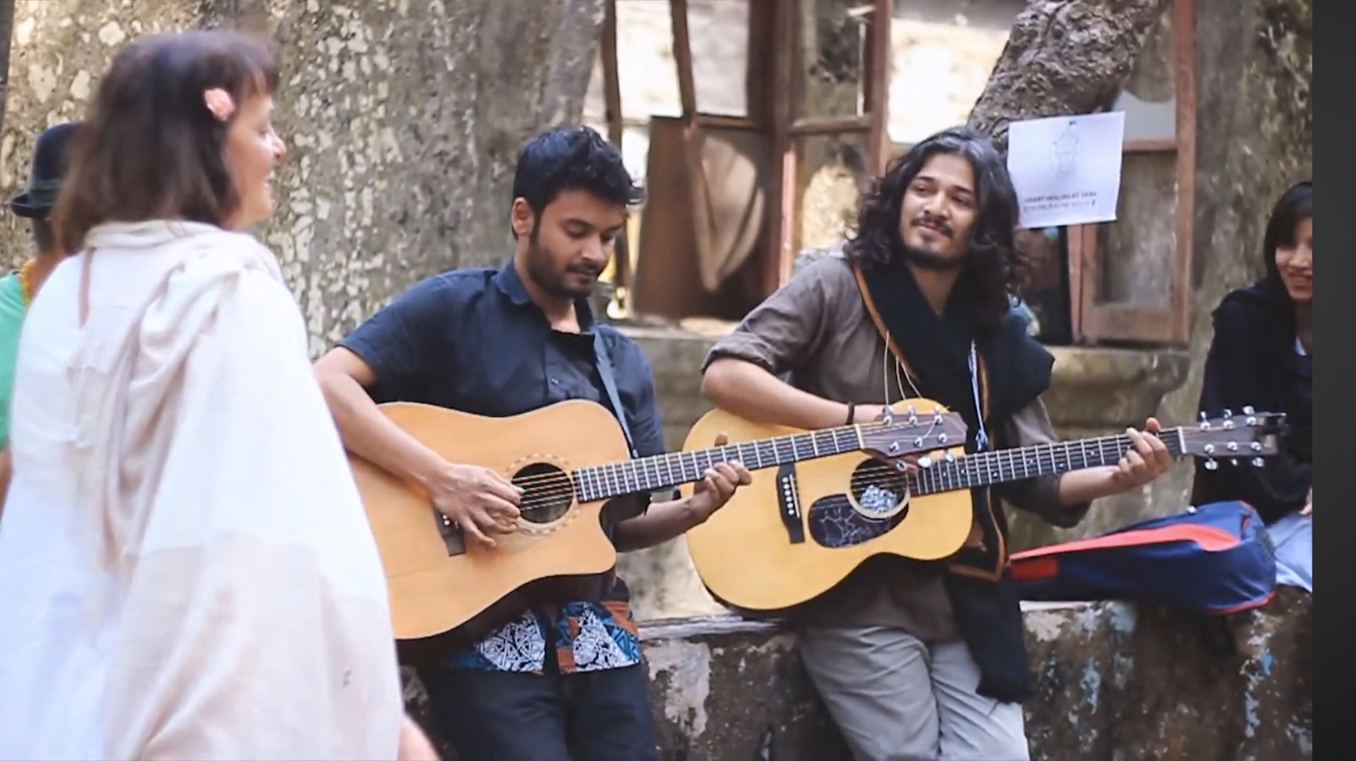 Live music among the trees