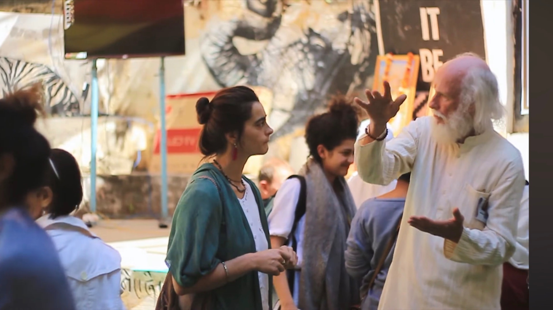 Artists and elders in conversation